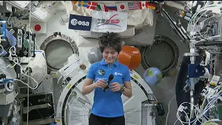 Astronaut Samantha Cristoforetti Answers University Student, Teacher Questions -June 21, 2022