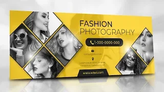 Photography Facebook Cover Photo Design in Adobe Illustrator