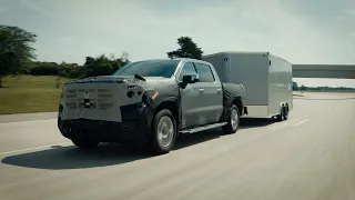 Trying Out Super Cruise Updates On 2022 GMC Sierra Pickup Prototype