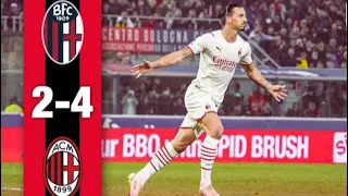 Bologna Milan 2-4 Che Partita Grande Milan!