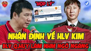 BLV Quang Huy Nhận Định Về HLV Kim Sang Sik Thuyền Trưởng Mới ĐTVN, NHM Việt Nam Ngỡ Ngàng