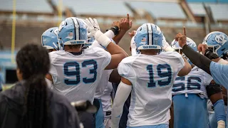 ALL ACCESS: Defensive Line Drills | UNC Football Open Practice