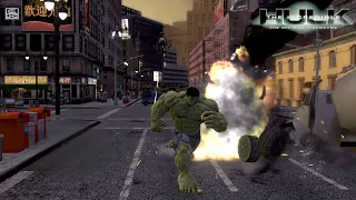 The Incredible Hulk [PS3] UHD 4K60ᶠᵖˢ Chaos and Destruction (FREE ROAM)