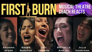 Musical Theatre Coach Reacts (FIRST BURN) Hamilton Drops