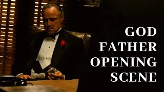 Godfather Opening Scene with Subtitles