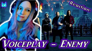 Those Costumes! VoicePlay Feat. AleXa - "Enemy" - Imagine Dragons (Arcane LoL) Acapella Reaction!