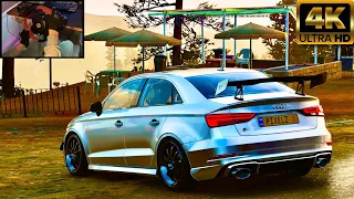 2020 Audi RS3 Sedan | Forza Horizon 5 | Thrustmaster 458 Spyder-Gameplay