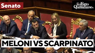 Meloni a Scarpinato: "Approccio ideologico come quello di parte della magistratura"