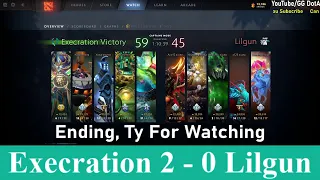 Execration VS Lilgun Game 2 Moon Studio Spring Trophy (月室春季杯) GG DotA