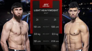 UFC 5 - Magomed Ankalaev vs Johnny Walker! CPU vs CPU! Legendary Difficultly