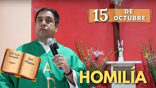 EVANGELIO DE HOY domingo 15 de Octubre del 2023 - Padre Arturo Cornejo