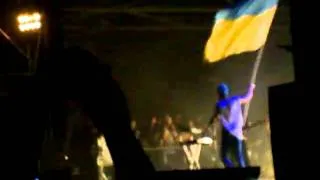 Jared Leto with the ukrainian flag
