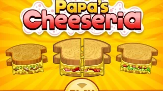 Papa's Cheeseria Full Gameplay Walkthrough
