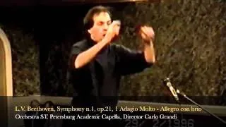 L.V. Beethoven, Symphony No. 1 in C major, op.21 (rehearsal) 1. Adagio Molto - Allegro con brio