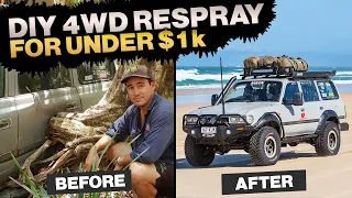 WHY SHAUNO & GRAHAM RAPTOR COATED THEIR 4WDs – how to do it yourself at home + we re-spray a 4WD!