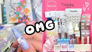 ⋆.˚⊹ Testing a NAIL SUBSCRIPTION BOX | ColorfulJuly ⊹˚.⋆