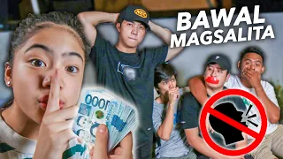 Last To TALK Wins CASH Prize!! (Bawal Magsalita Challenge) | Ranz and Niana