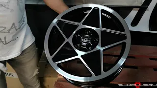 Кованые диски Слик L745 BKF || Slik forged wheels L745 BKF || Slikclub.ru