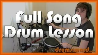★ Lounge Act (Nirvana) ★ Drum Lesson PREVIEW | How To Play Song (Dave Grohl)