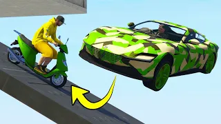 GTA 5 ONLINE 🐷 FAGGIO VS STINGER !!!