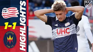 New England Revolution 1-1 Chicago Fire | Unbelievable Last-Second Miss! | MLS HIGHLIGHTS