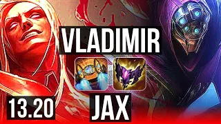 VLAD vs JAX (TOP) | 7/0/5, 400+ games, Godlike, 900K mastery | EUW Master | 13.20