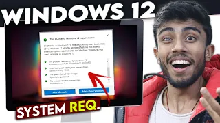 Windows 12 = 40 (TOPS) Windows 12 System Requirement Confirmed🔥 Can Your PC/Laptop handle this?