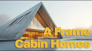 Ultimate A-Frame Cabin Home Ideas | Cozy Retreats in Nature