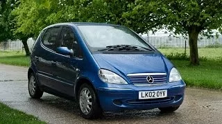 2002 MERCEDES A160 ELEGANCE VIDEO REVIEW: ENGINE