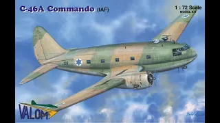 Valom 1/72 Curtiss C-46A Commando (72155) Kit Review