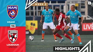 Miami FC vs. Loudoun United FC - Game Highlights | 03-26-2022