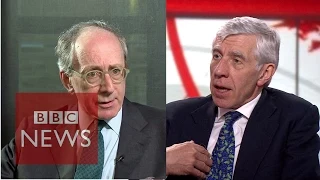 'Cash for access': Sir Malcolm Rifkind & Jack Straw deny wrongdoing - BBC News