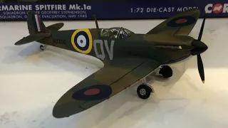 Corgi spitfire 1a N3200