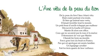 L'âne vêtu de la peau du lion. Fable d'après Mes Plus Contes