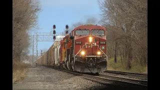 4/7/2024 -  Genesee Wyoming 3800 trailing on CP 137