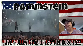 Rammstein   Live @ Ullevi Stadium,Gothenburg 2022 - REACTION - Armee der Tristen of full concert