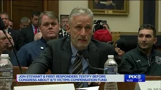 Jon Stewart scolds Congress over 9/11 victims fund