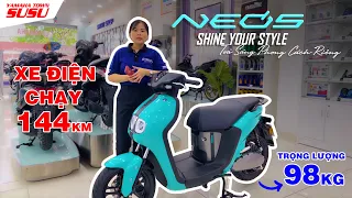 REVIEW XE ĐIỆN YAMAHA NEO'S GIÁ CHỈ 50 TRIỆU, DÁNG XINH, XE NHẸ VI VU LƯỚT PHỐ