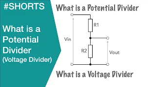 What is a Potential Divider or Voltage Divider Circuit #potentialdivider #resistors #circuitdesign