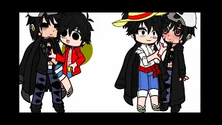 •´[ law and luffy meet there future selfless ]`•.( lawlu ) .• ( my au )•.