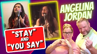 First Time Reaction to "Stay" and "You Say" by Angelina Jordan