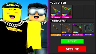 What Do People Offer For GODLY in Murder Mystery 2... (Roblox Movie)
