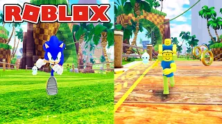 EL NUEVO JUEGO REALISTA DE SONIC EN ROBLOX | JehxTp