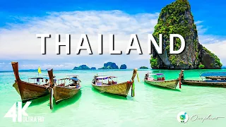 Thailand 4K ( 60fps ) - Scenic Relaxation Film With Calming Music ( 4K Video Ultra HD )