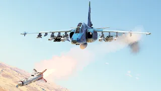 Russian  Sukhoi Su-39 -Close Air Support  (War Thunder SIM)