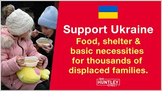 Support Ukraine: Food, shelter & basic necessities for thousands of displaced families.