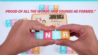 Yo!Wow Montessori Alphabet Beginning Reader Letter Blocks