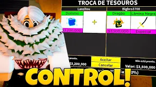 O Que as Pessoas Oferecem Pela Fruta CONTROL Antes da Atualização do Blox Fruits