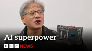 Nvidia briefly worth $1 trillion thanks to AI boom  - BBC News