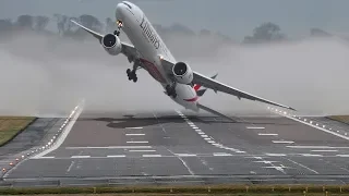 Incredibly Close Crosswind Landings